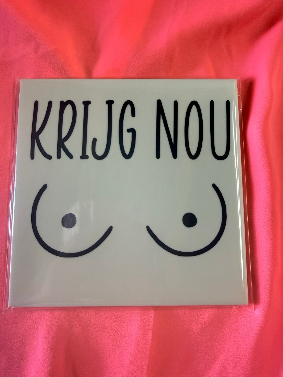 Tegeltjes met grappige teksten of eigen ontwerp, Ophalen of Verzenden