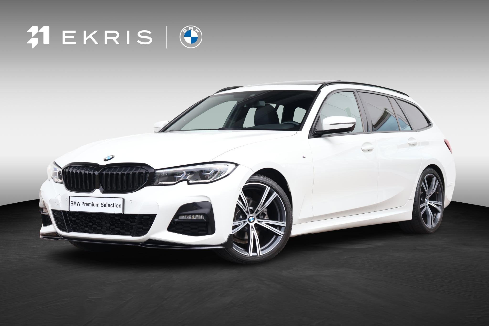 BMW 3-serie Touring 318i Business Edition Plus / M-Sportpakk, Automaat, Wit, 3-Serie, 84 €/maand