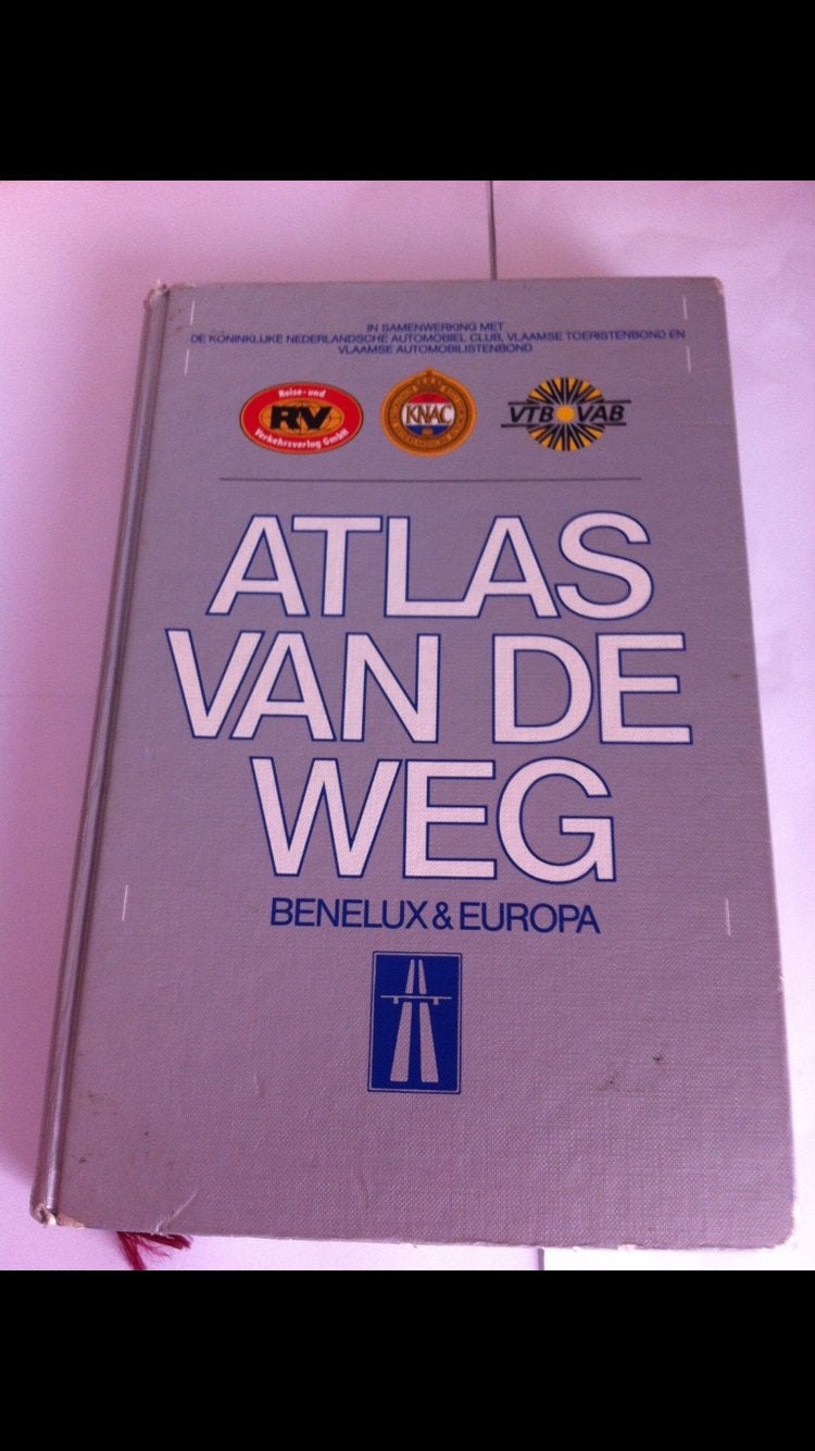 Atlas van de weg(benelux & Europa), Ophalen of Verzenden, Zo goed als nieuw, Europa Overig, Overige atlassen