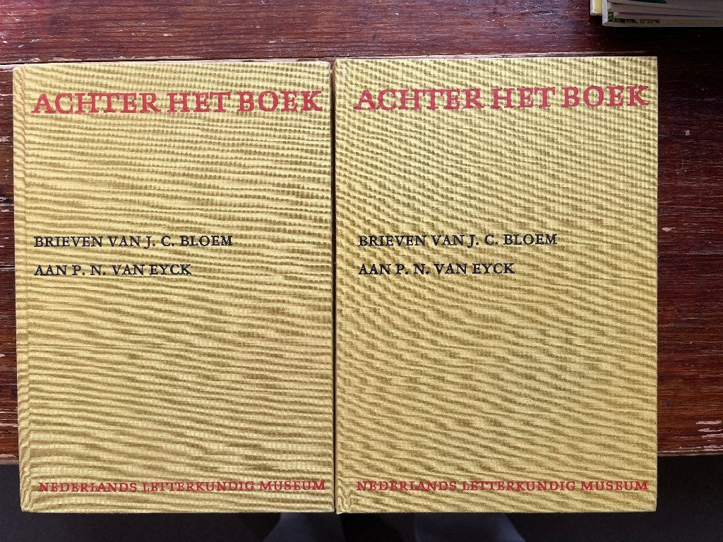 A.L Sötemann Brieven van J.C. Bloem aan P.N. Eyck 2 dln 1980, A.L Sötemann, Ophalen of Verzenden, Zo goed als nieuw, Nederland