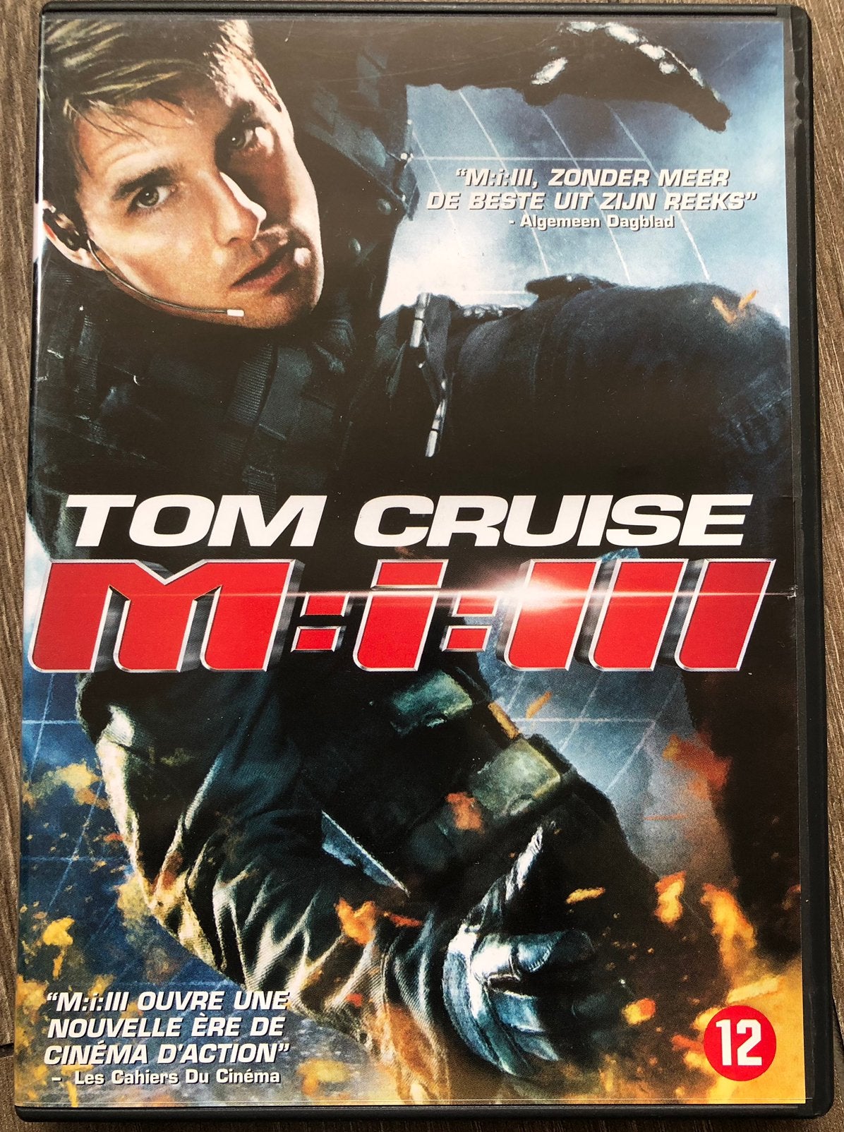 dvd: 'Mission: Impossible III' met Tom Cruise in de hoofdrol, Vanaf 12 jaar, Ophalen of Verzenden, Gebruikt, Actiethriller