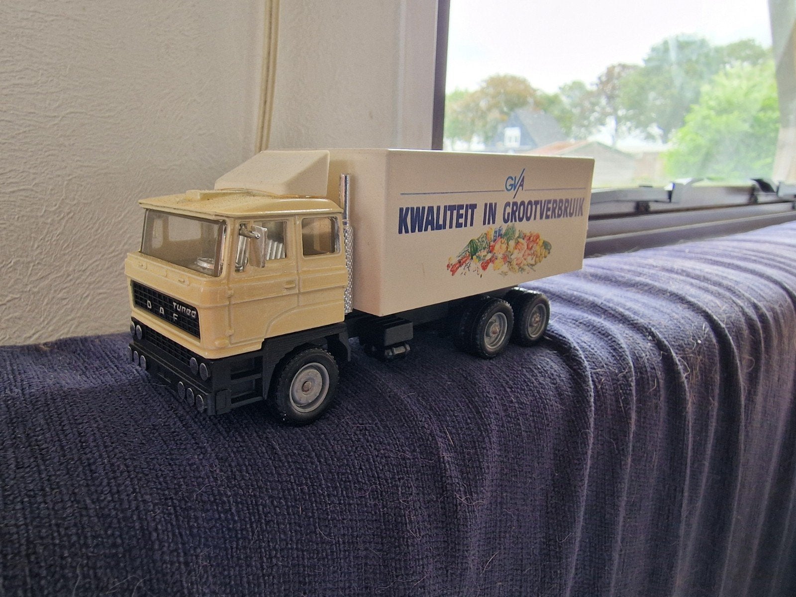 DAF Turbo vrachtwagen model - GVA Kwaliteit in Grootverbruik, Overige merken, Gebruikt, 1:32 tot 1:50, Ophalen of Verzenden