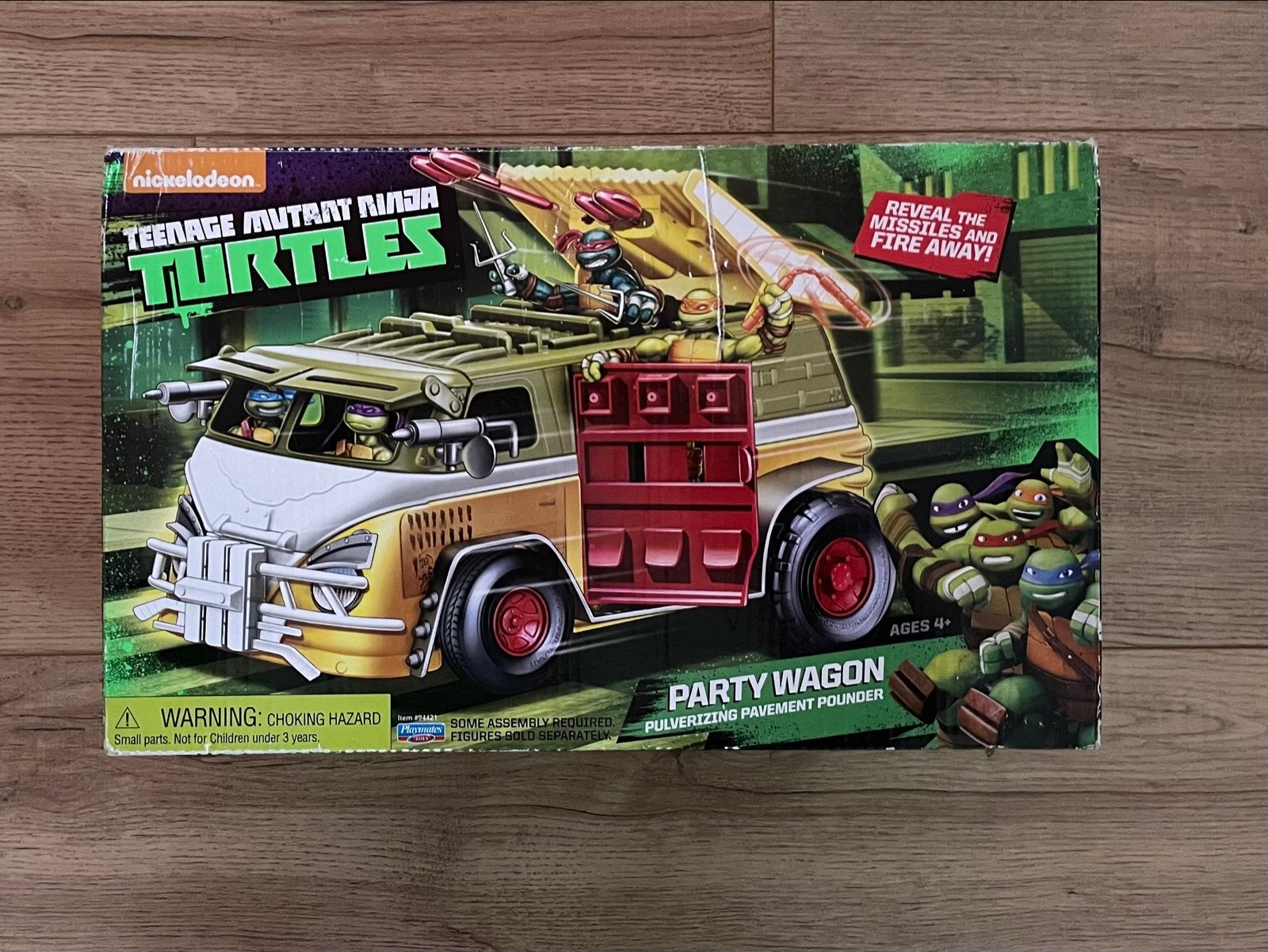 Teenage Mutant Ninja Turtles Party Wagon Speelset, Ophalen of Verzenden, Nieuw
