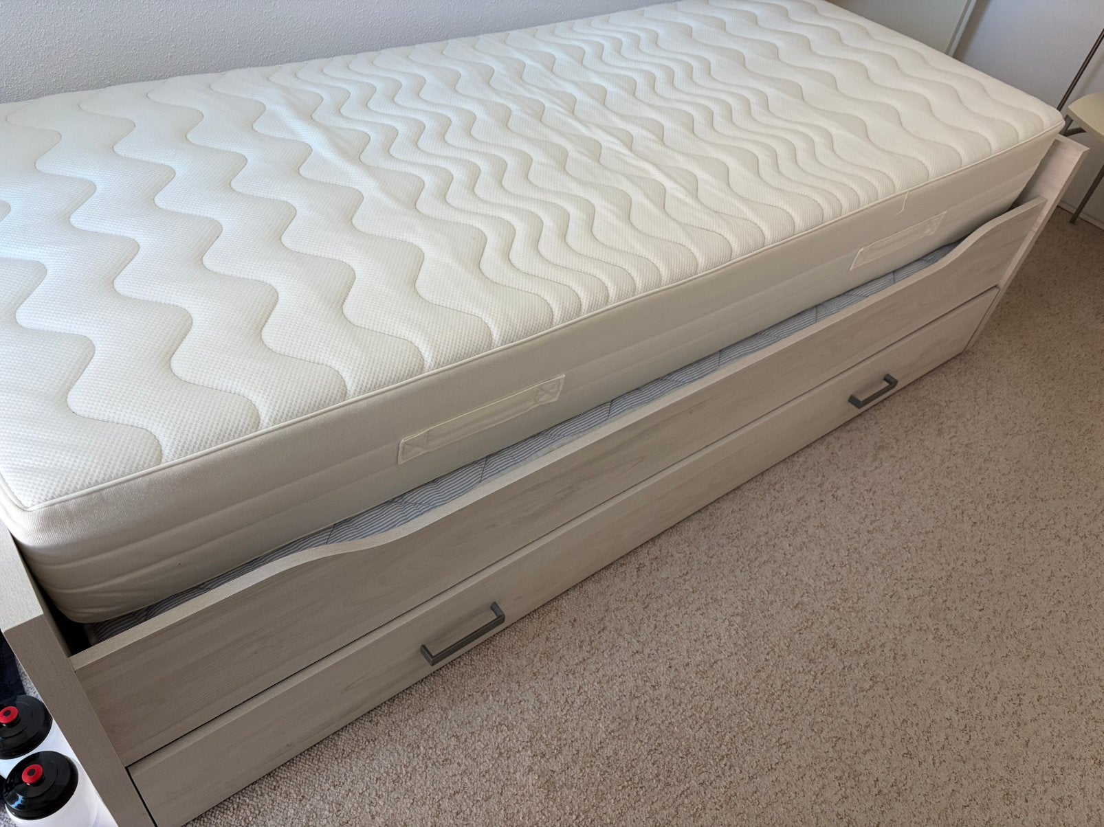 1x Één-persoons matras Ikea ( 2stuks te koop), Ophalen, Gebruikt, Eenpersoons, 80 cm