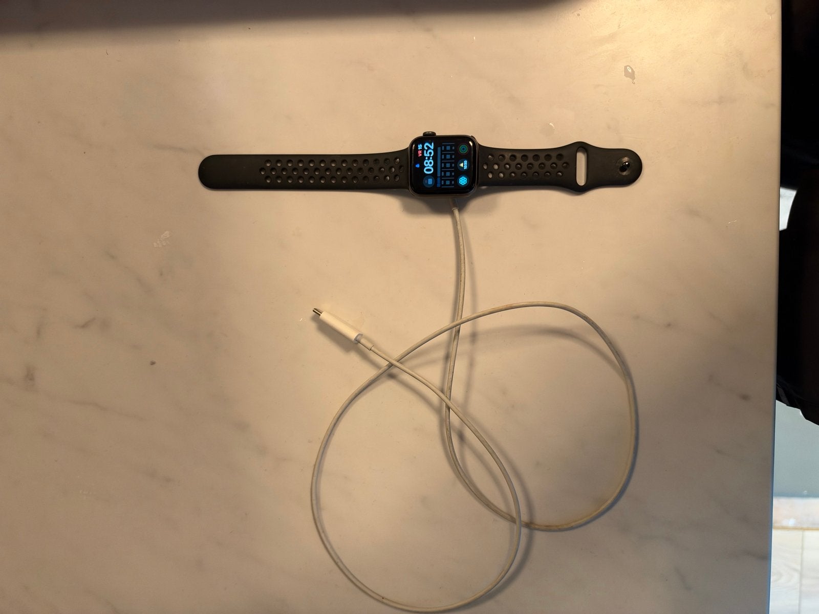 Apple Watch Nike Series 5 40mm – zwart – met oplaadkabel, Afstand, Zwart, IOS, Ophalen of Verzenden