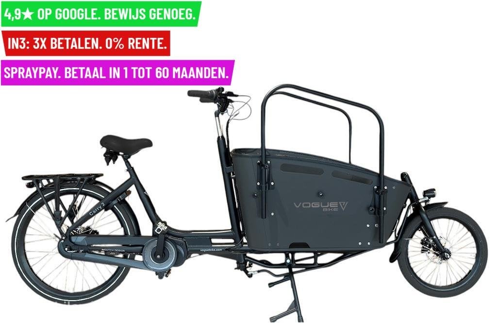 +E-CARGO Vogue Carry 2 8 26"-20"- Garantie/Levering