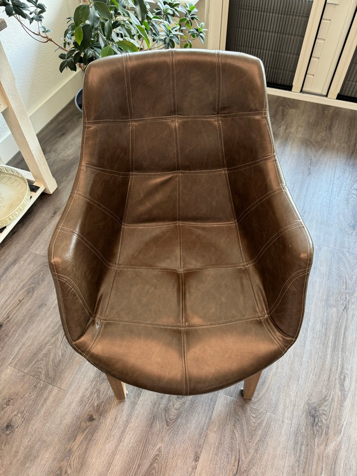 Comfortabele kuipstoelen  met lichte gebruikerssporen, Ophalen, Gebruikt, Kuipstoel, Hout