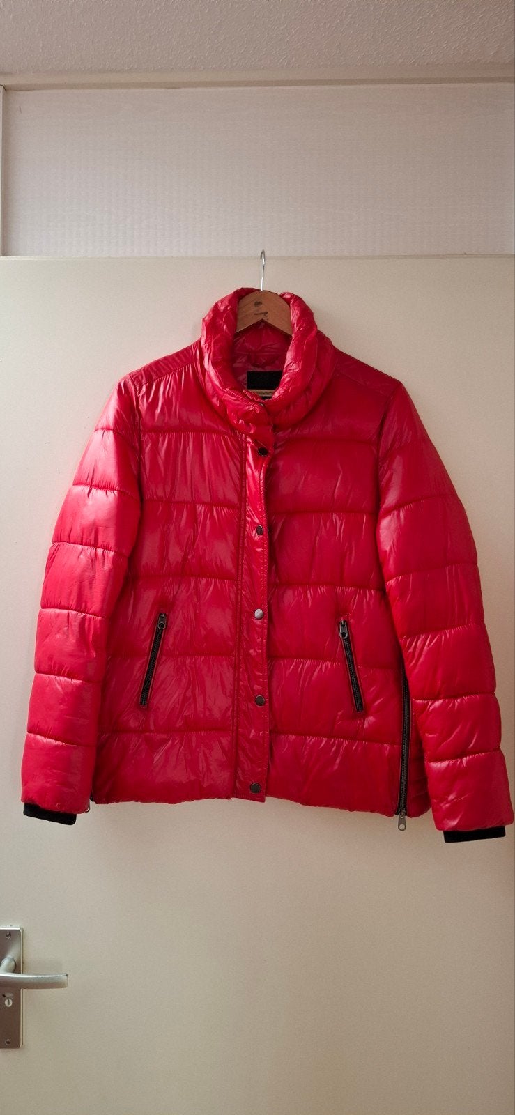 Dames jas rood maat 40/42, Kleding | Dames, Ophalen of Verzenden, Zo goed als nieuw, Maat 38/40 (M), Jack