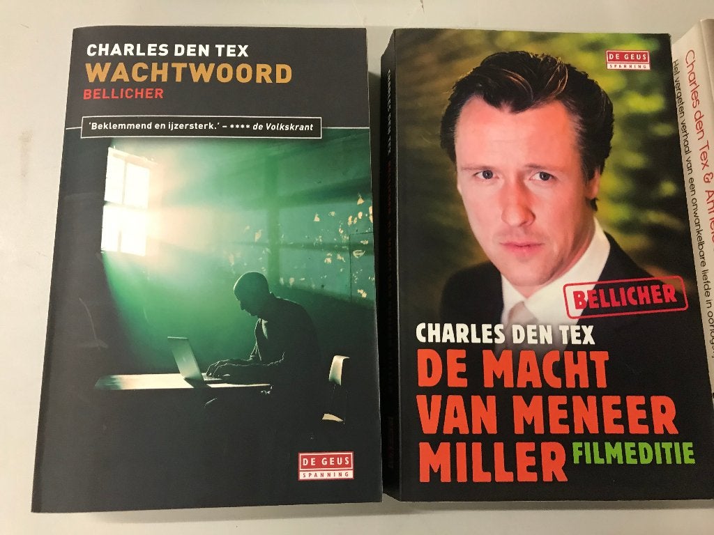 T.K. nog 7 boeken van Charles Den Tex zie actuele lijst, Boeken, Detectives, Ophalen of Verzenden, Gelezen, Charles den Tex