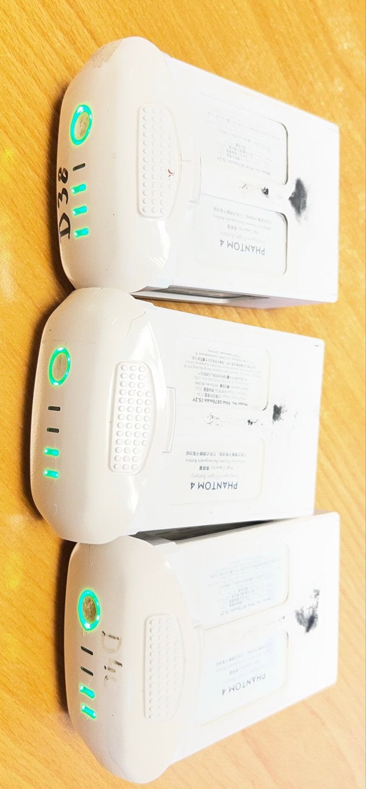 DJI Phantom 4 intelligent flight Accu's (5 stuks), Ophalen of Verzenden, Gebruikt, Oplaadbaar