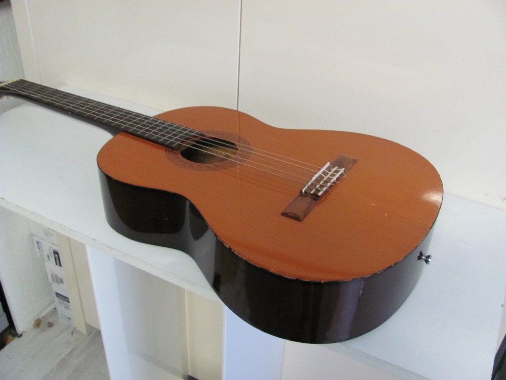 YAMAHA klassieke gitaar(mist 1 snaar), Ophalen, Gebruikt, Klassieke of Spaanse gitaar