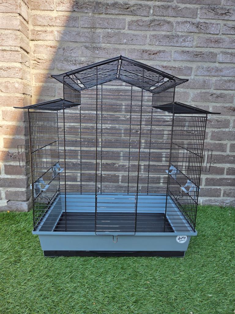 Duvo+ vogelkooi, Dieren en Toebehoren, Ophalen, Gebruikt, Metaal, Vogelkooi