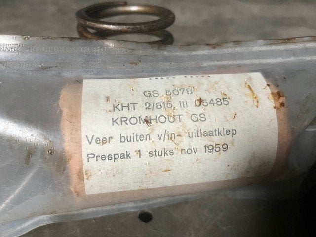 klepveren/veren / veer Kromhout scheepsmotor ex NL leger, Ophalen of Verzenden, Nieuw, Motor en Techniek
