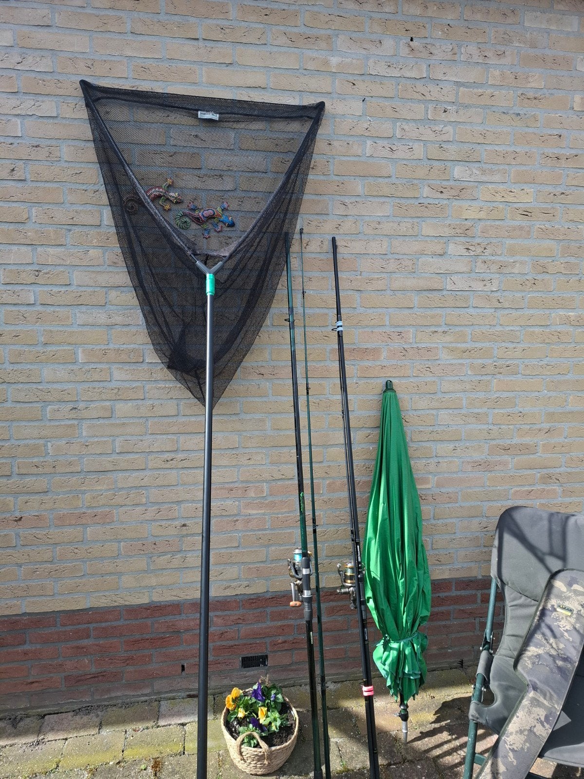 nette karper hengels/spullen, Watersport en Boten, Ophalen