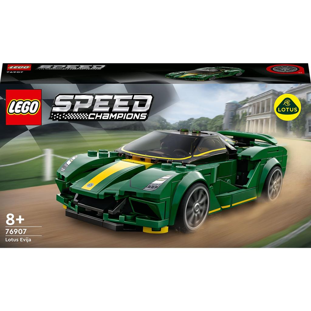LEGO Speed Champions 🏁 76907 Lotus Evija - Compleet, Ophalen of Verzenden, Zo goed als nieuw