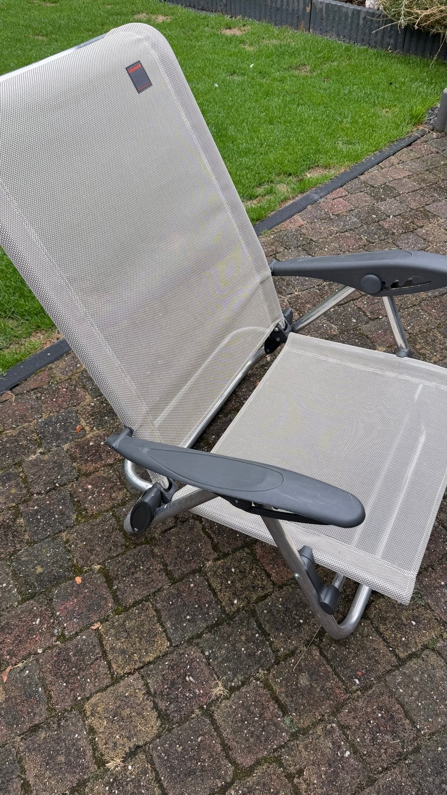 4 stuks Lage Lafuma Beach eclips stoel, Ophalen of Verzenden, Gebruikt, Campingstoel