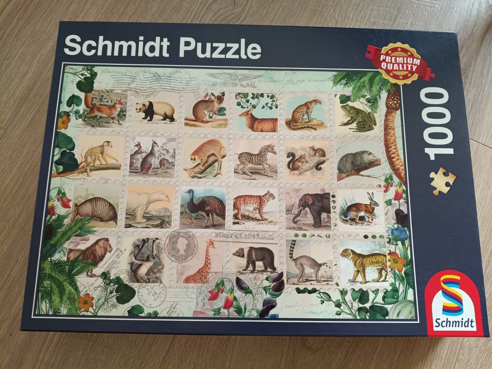 Schmidt puzzel 1000 stukjes compleet, Ophalen of Verzenden, 500 t/m 1500 stukjes, Zo goed als nieuw, Legpuzzel