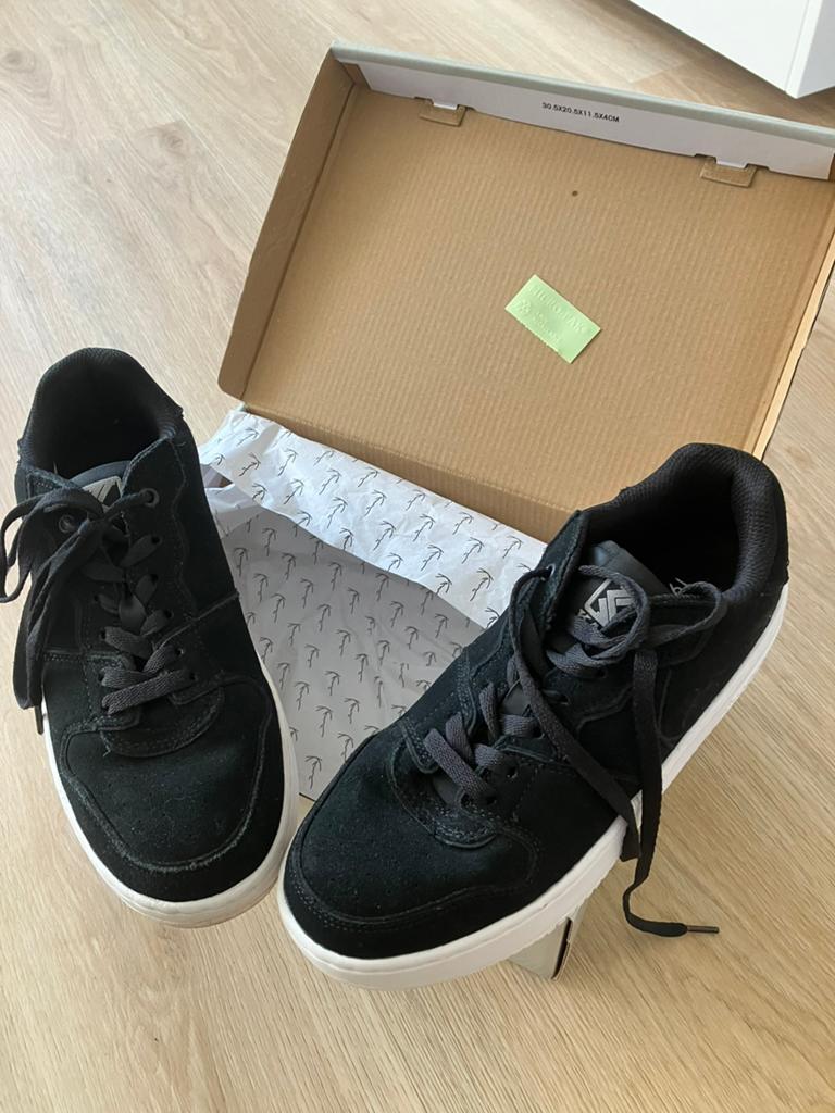 Karl Kani zwarte sneakers maat 40,5, Zwart, Ophalen of Verzenden, Sneakers of Gympen, Zo goed als nieuw
