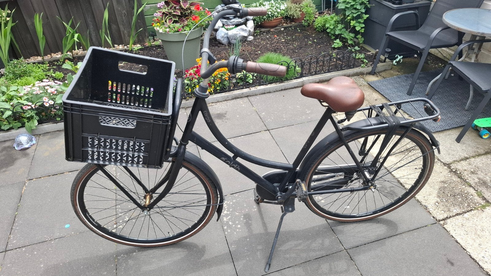 mooi fiets 28 inch, Ophalen, Gebruikt, Terugtraprem, Cargo