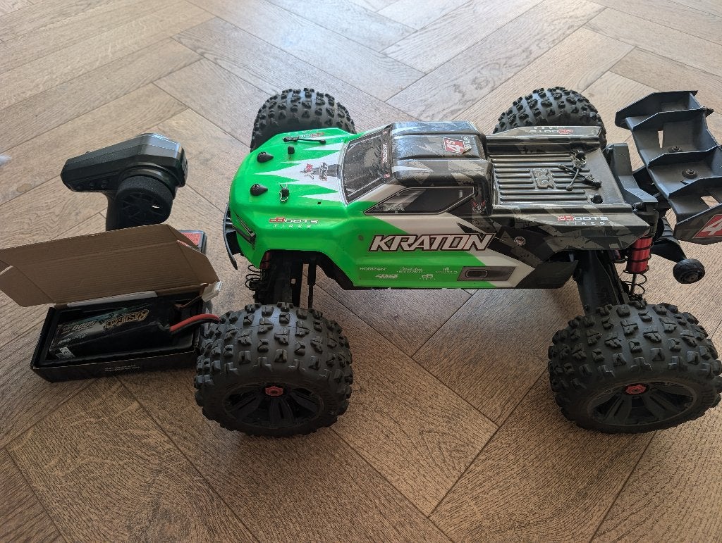 Arrma Kraton 4S V2, Elektro, Gebruikt, Auto offroad, Ophalen of Verzenden