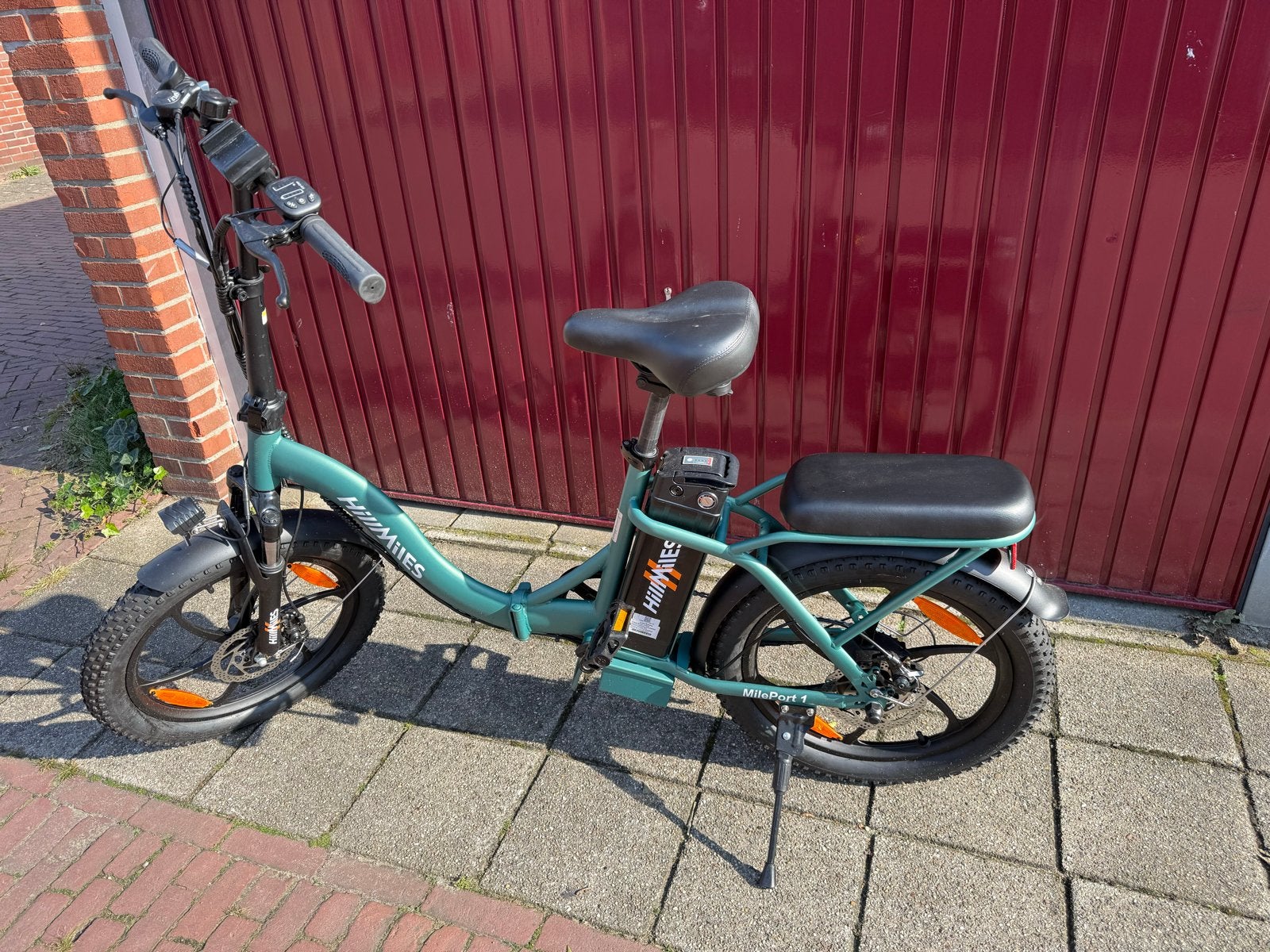 Hillmiles  Mileport 1 E-bike - vouwfietsZo goed als nieuw, Zo goed als nieuw, Minder dan 47 cm, 50 km per accu of meer, Ophalen