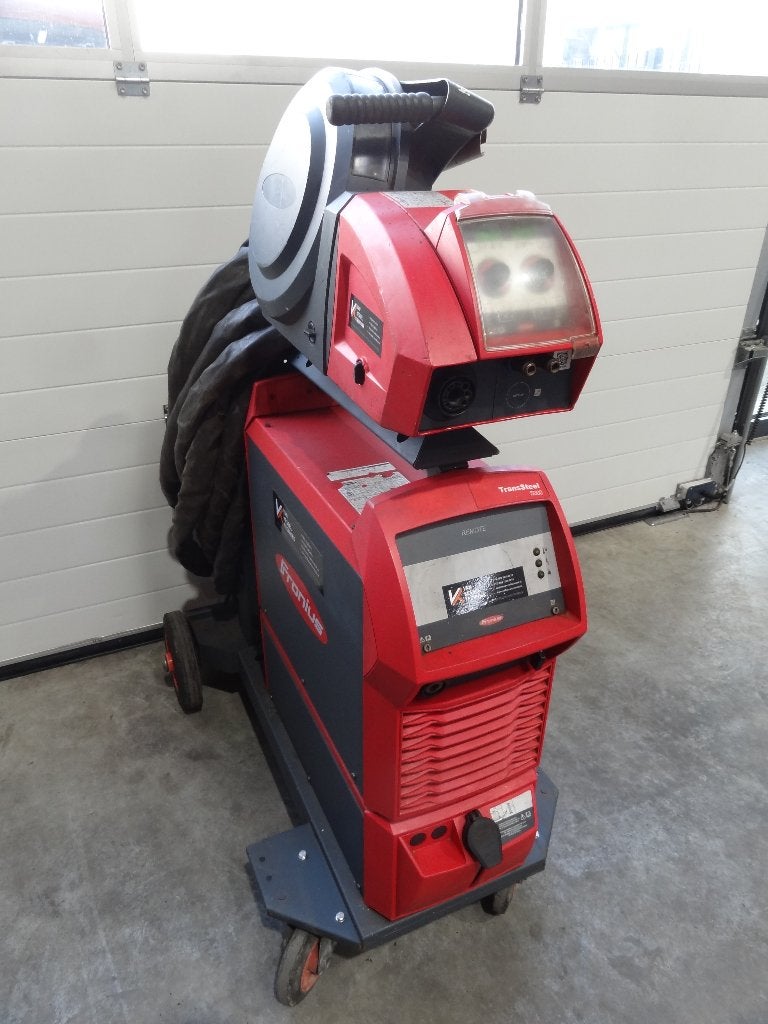 Mig/Mag Lasapparaat Fronius Transsteel 5000 watergekoeld., Doe-het-zelf en Verbouw, Gereedschap | Lasapparaten, Ophalen of Verzenden