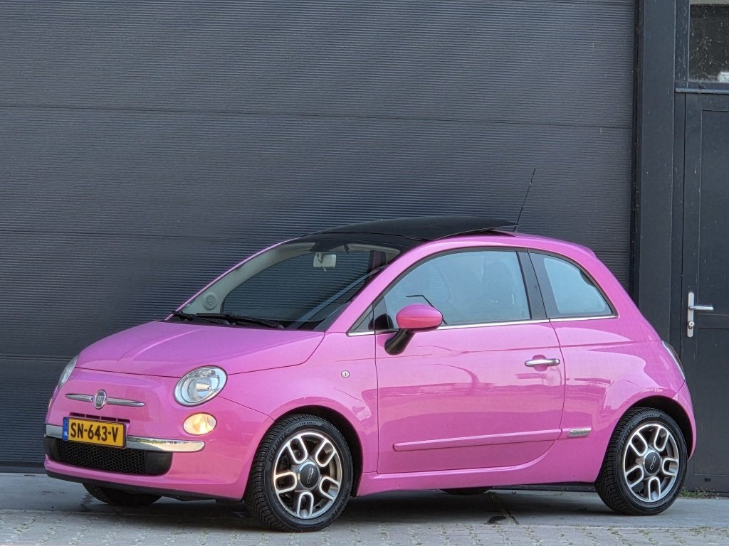 Fiat 500 1.2 Naked, Panodak, Airco, Apk 06'2027! (bj 2010), Auto's, Euro 5, Gebruikt, 1242 cc, 4 cilinders