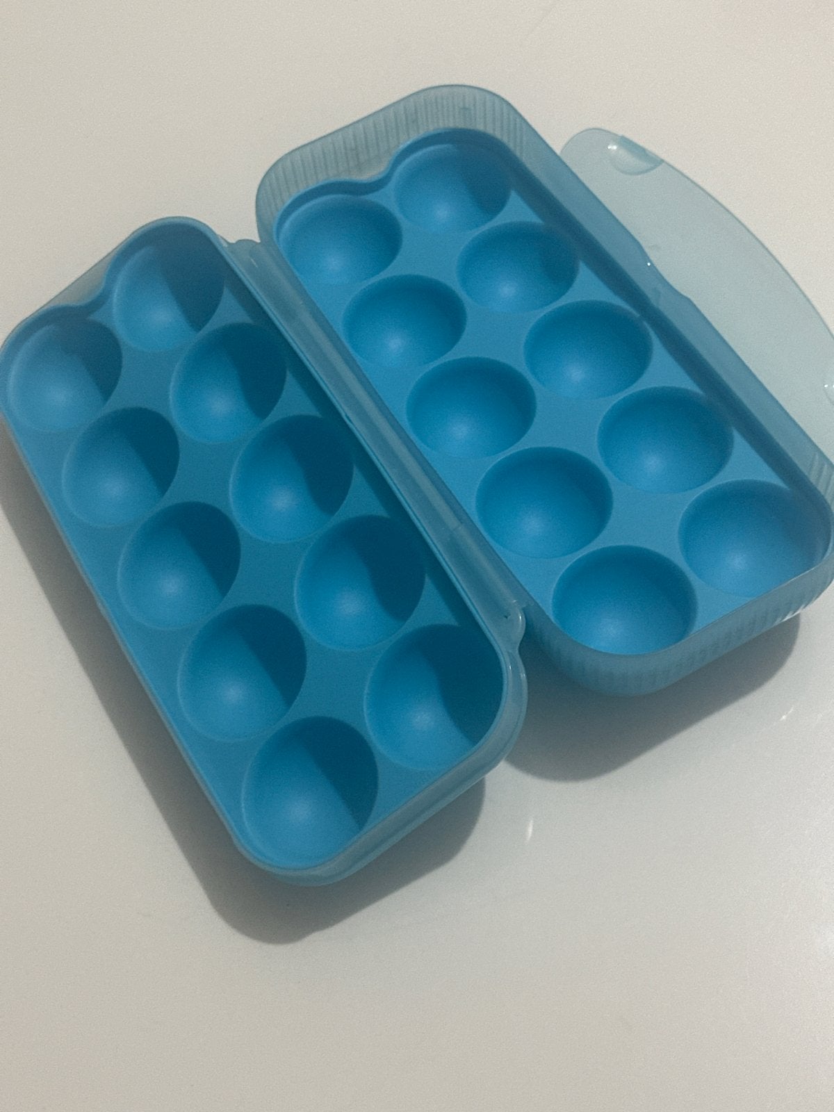 Tupperware Eierdoos Smartclip Doos Blauw, Huis en Inrichting, Keuken | Tupperware, Bewaardoos, Blauw, Ophalen of Verzenden, Zo goed als nieuw