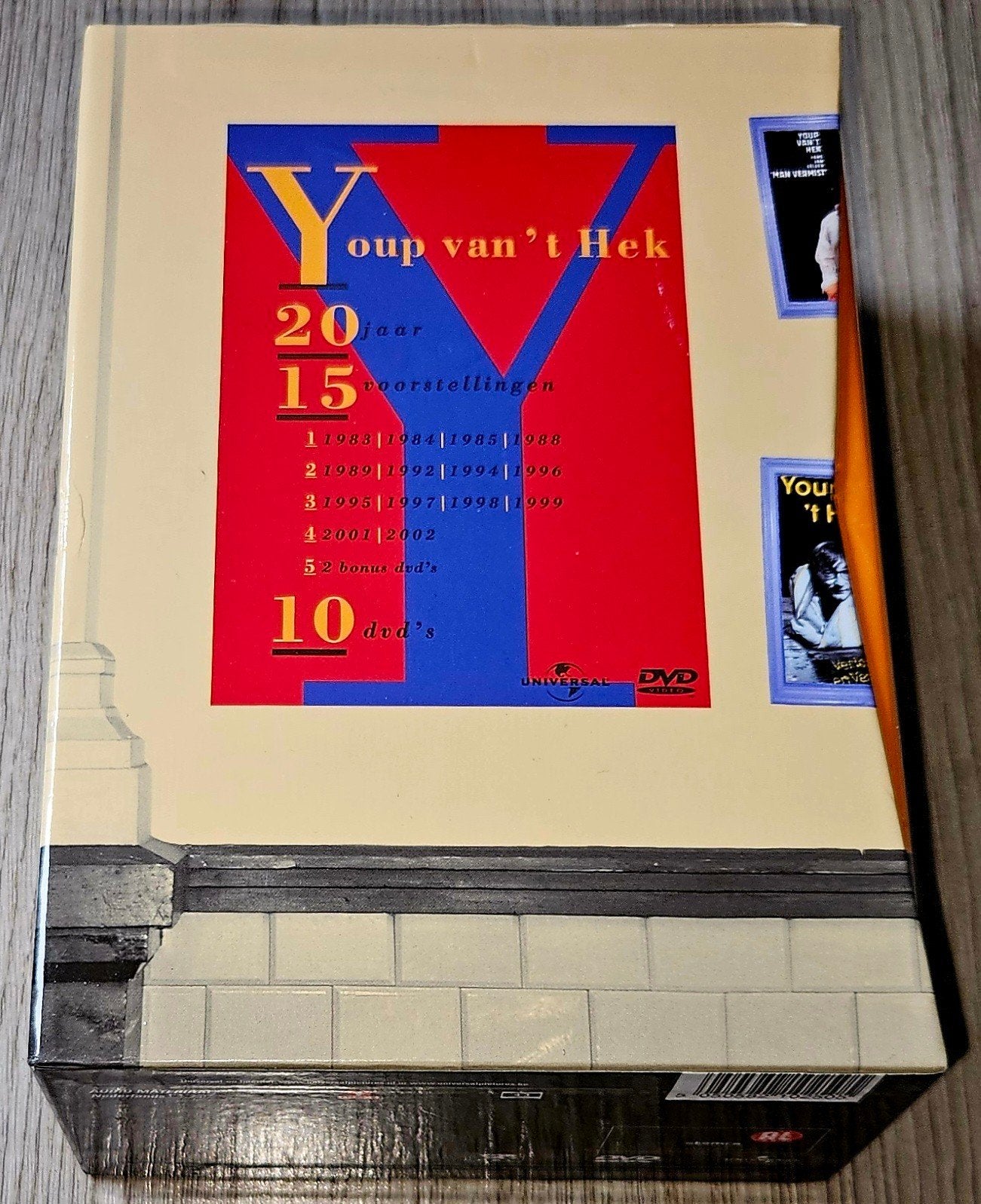 Youp van 't Hek - 20 Jaar: 15 Voorstellingen (10 DVD's), Inclusief doosje, Alle leeftijden, Nederlands, Zo goed als nieuw