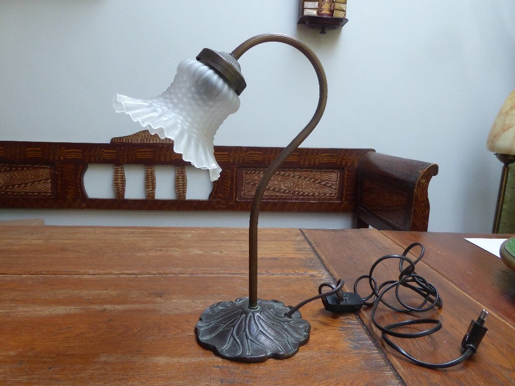 Art nouveau lampje, Ophalen of Verzenden