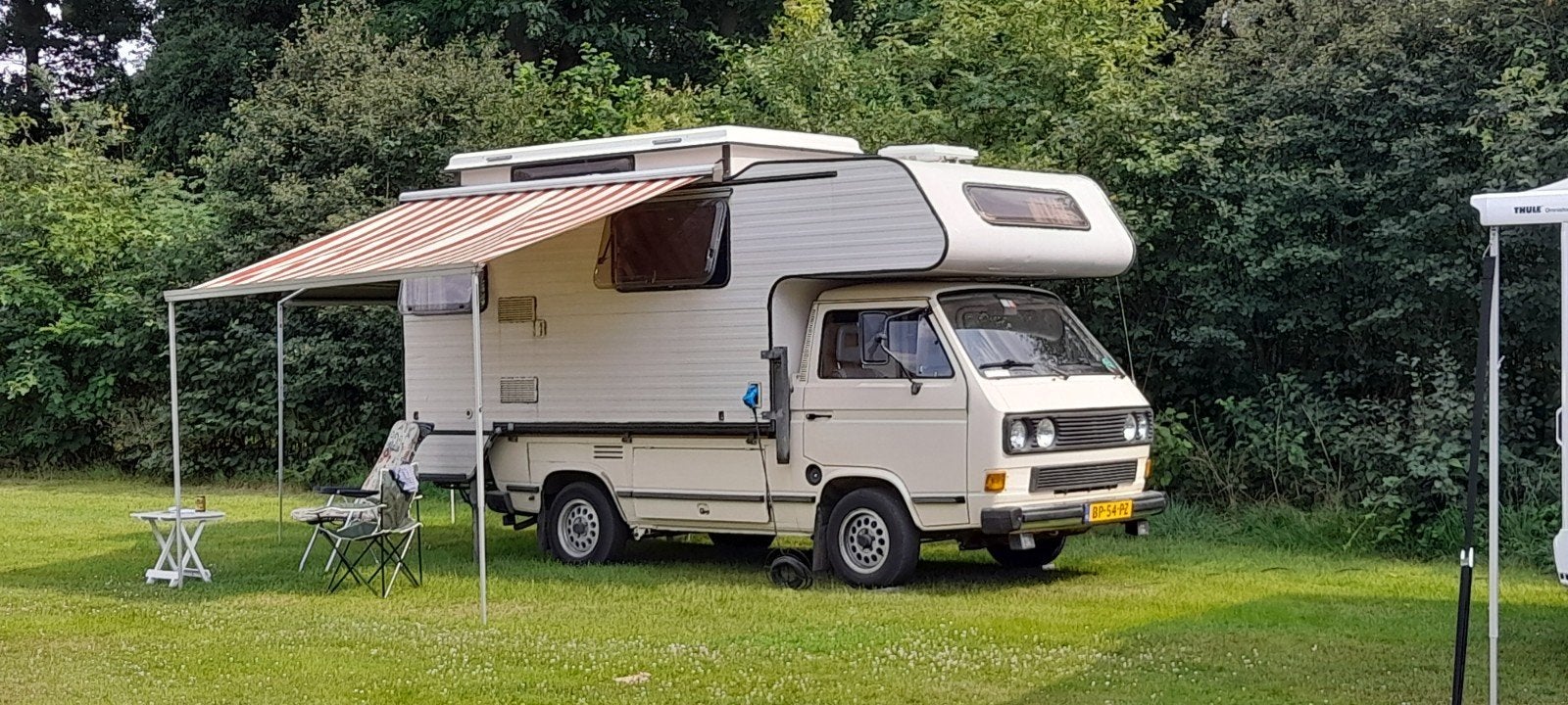 VW T3pickup met Tischer afzetunit, Caravans en Kamperen, Campers, Ringverwarming, Volkswagen, Handgeschakeld, Particulier