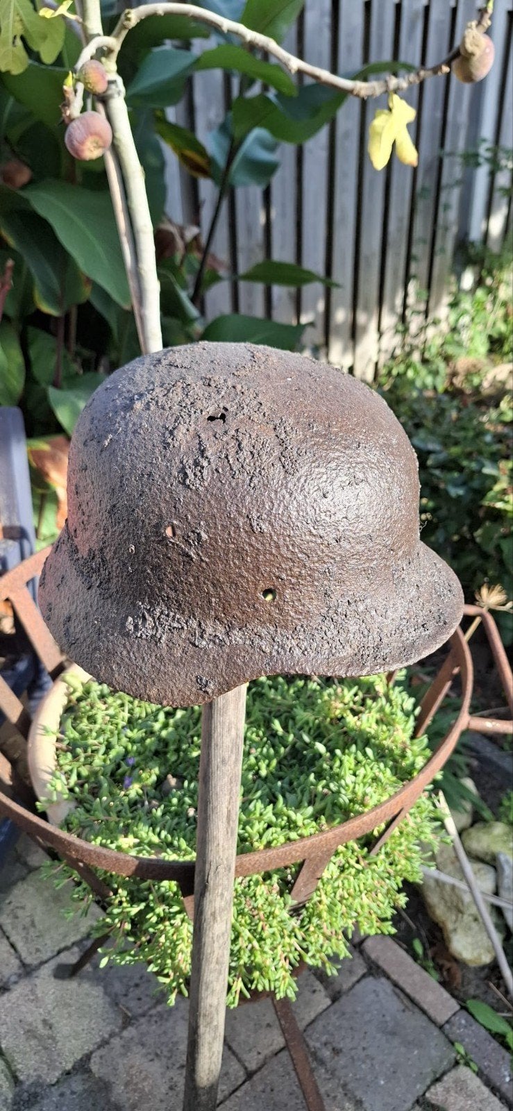 Bovo Duitse helm M40 (2), Ophalen of Verzenden, Duitsland, Helm of Baret