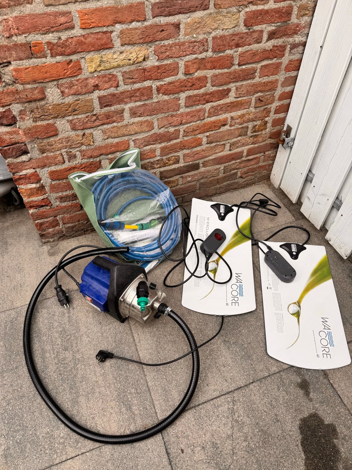 Waterbed onderhoudsset, leegpompset en 2 warmtematjes, Huis en Inrichting, Slaapkamer | Waterbedden, Ophalen, Gebruikt