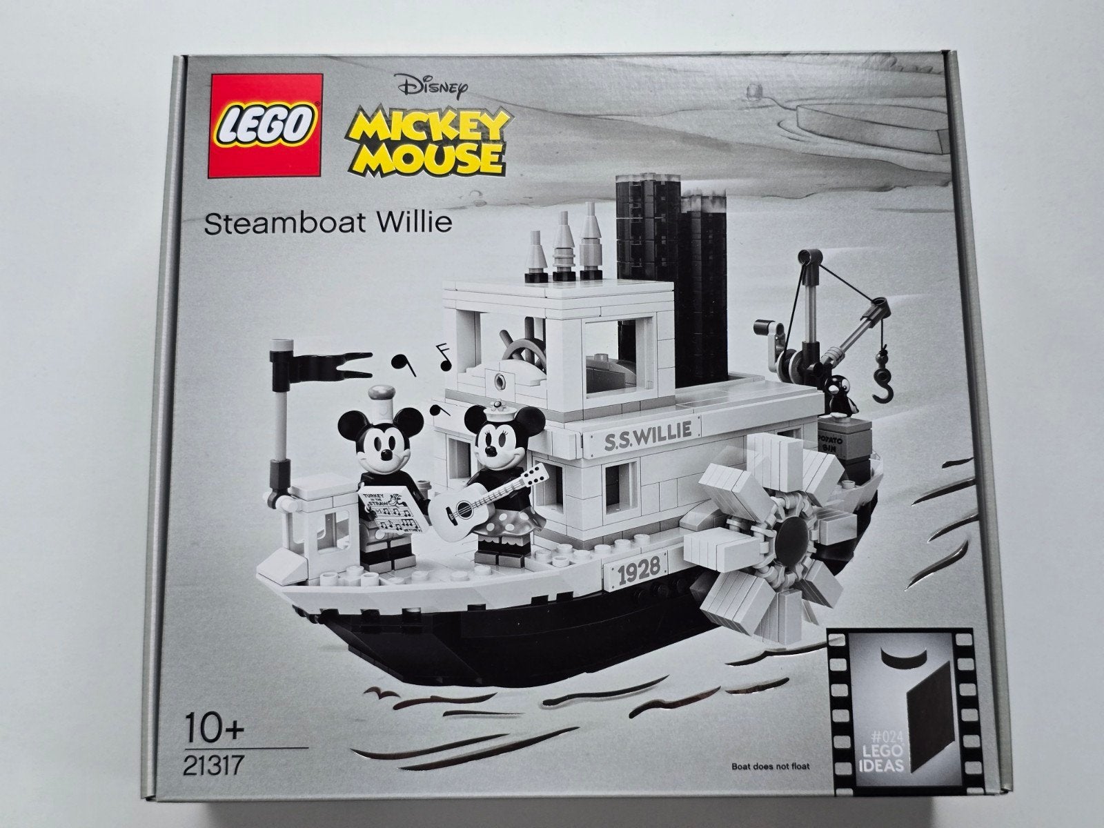 LEGO 21317 Disney Steamboat Willy *Nieuw/geseald*, Kinderen en Baby's, Speelgoed | Duplo en Lego, Lego, Nieuw, Ophalen of Verzenden