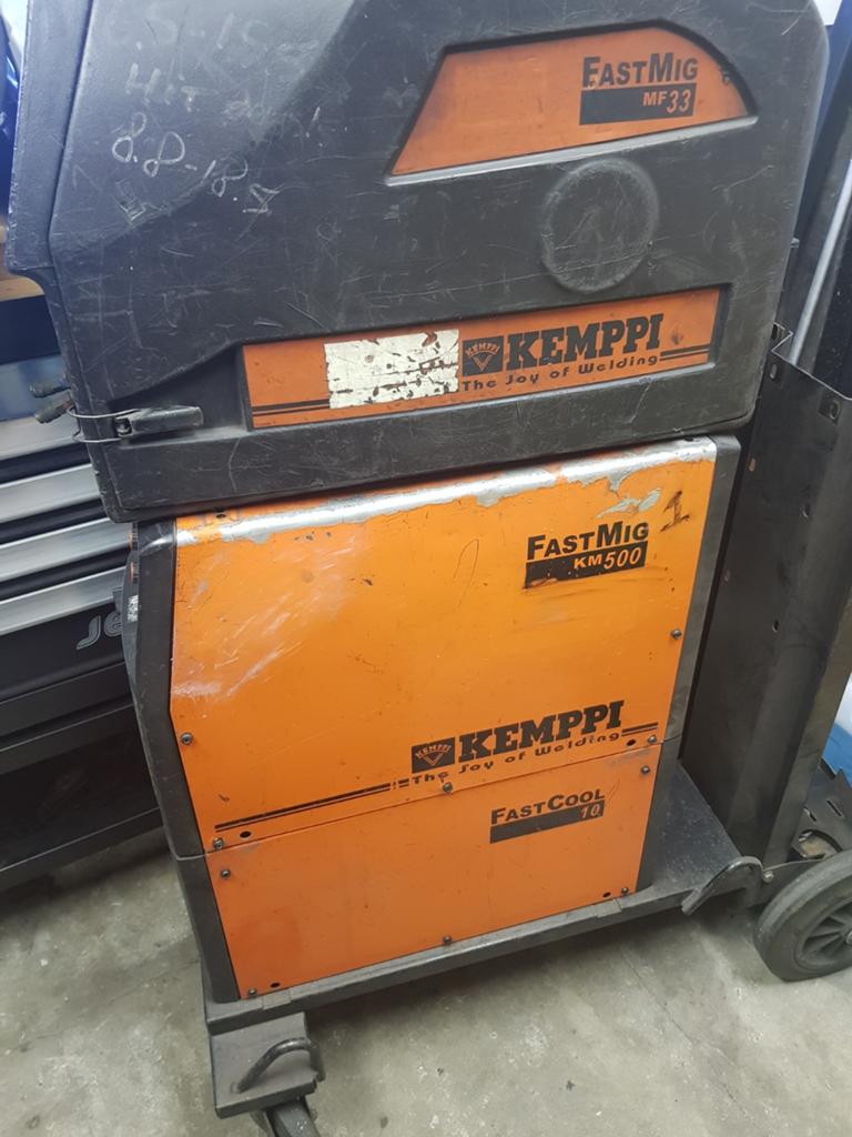 Fastmig km500, Doe-het-zelf en Verbouw, Ophalen, Gebruikt, 250 ampère of meer, Co2