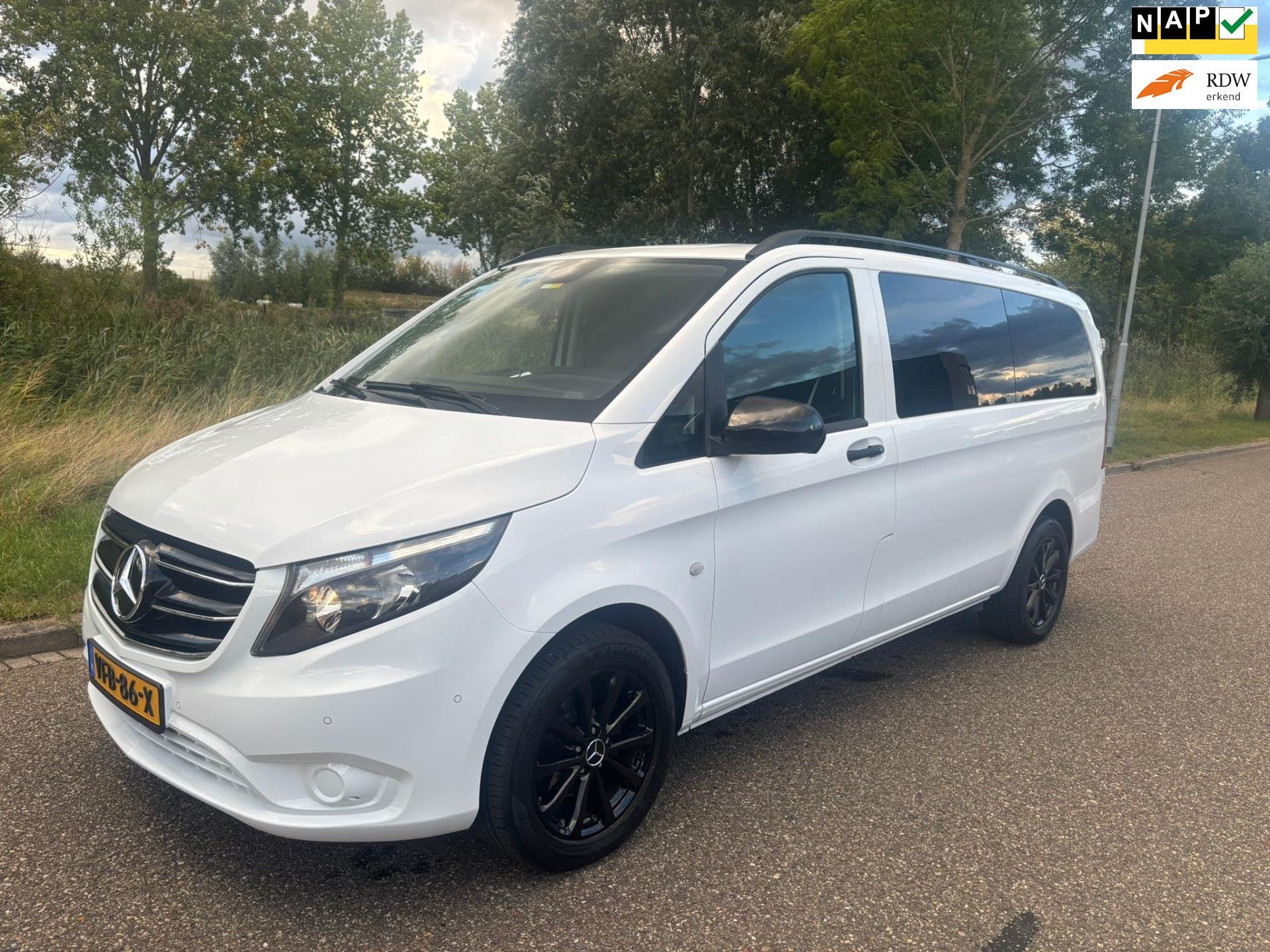 Mercedes-Benz Vito 114 CDI Lang DC AUTOMAAT!, Automaat, Gebruikt, Euro 6, 4 cilinders