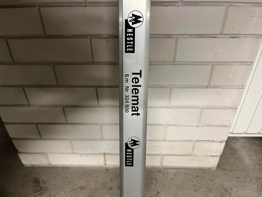 Nestle Telemat 5 meter meetbaak incl hoes, Ophalen, Zo goed als nieuw, Afstand