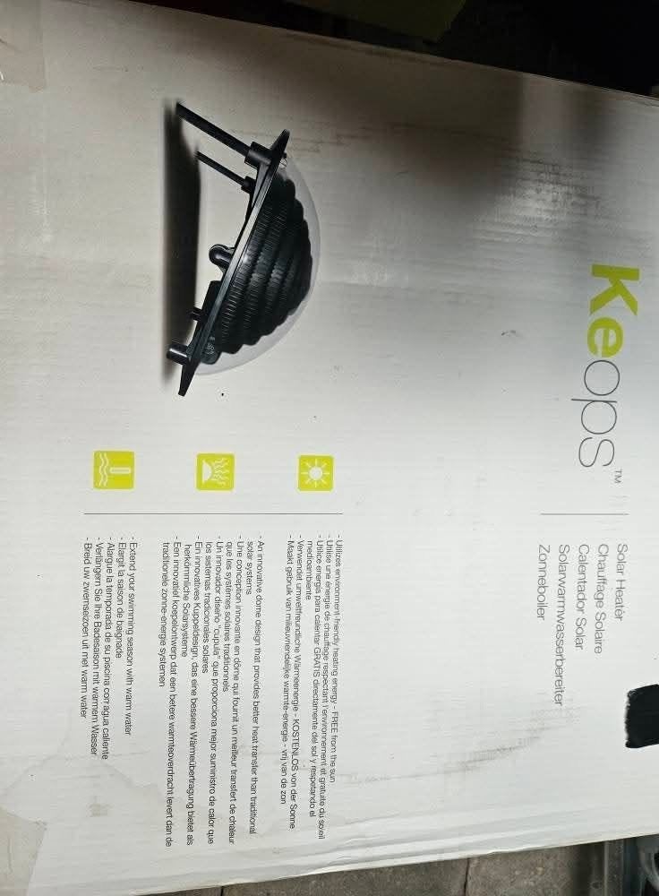 Keops Solar Heater Zwembadverwarming Zonneboiler, Ophalen, Zo goed als nieuw, Verwarming