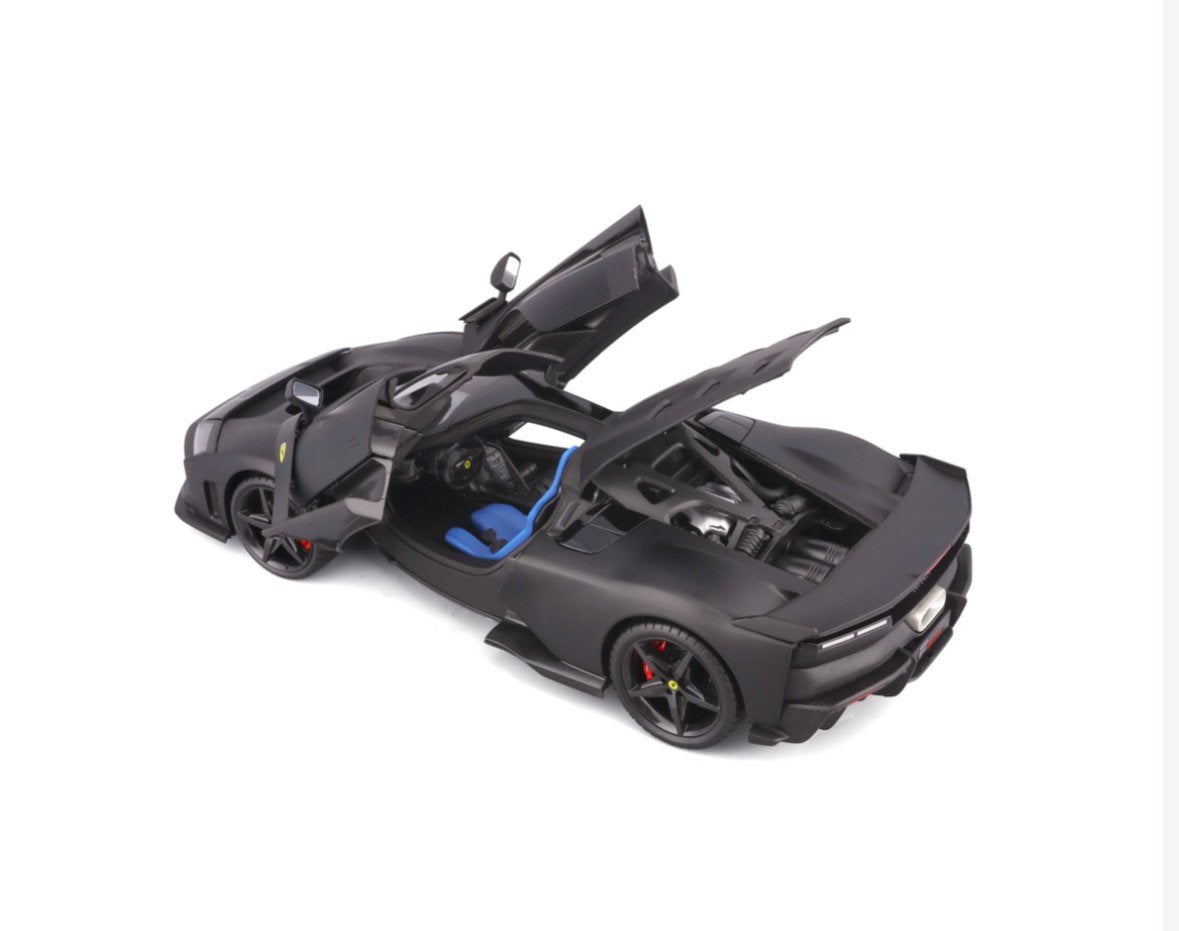 Ferrari F80 bburago exclusive series matte black, Hobby en Vrije tijd, Modelauto's | 1:18, Ophalen of Verzenden, Nieuw, Bburago
