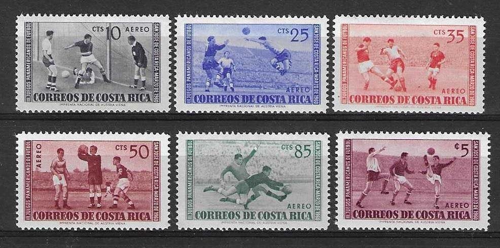 Costa Rica Michel 549-554 postfris , Ophalen of Verzenden, Postfris, Midden-Amerika