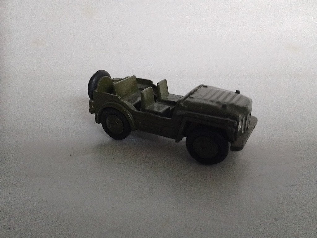Austin Champ Legervoertuig Dinky Toys nr 674, Ophalen of Verzenden, Zo goed als nieuw, Auto, Dinky Toys