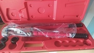 Perstang voor speciaal Uponorkoppelingen 16,20,25,32 mm, Ophalen of Verzenden, Nieuw