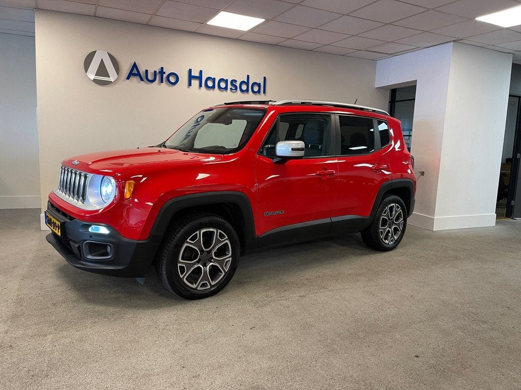 Jeep RENEGADE 1.4 MultiAir|170PK|LIMITED|AWD|FULL OPTIONS!, Auto's, Jeep, Automaat, Gebruikt, 4 cilinders, Vierwielaandrijving