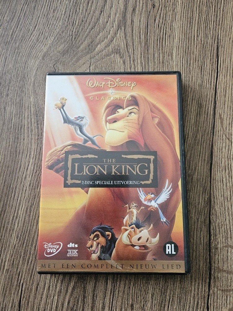 DVD The Lion King, Goede staat, zitten 2 DVD's in, Alle leeftijden, Ophalen of Verzenden, Zo goed als nieuw, Overige genres