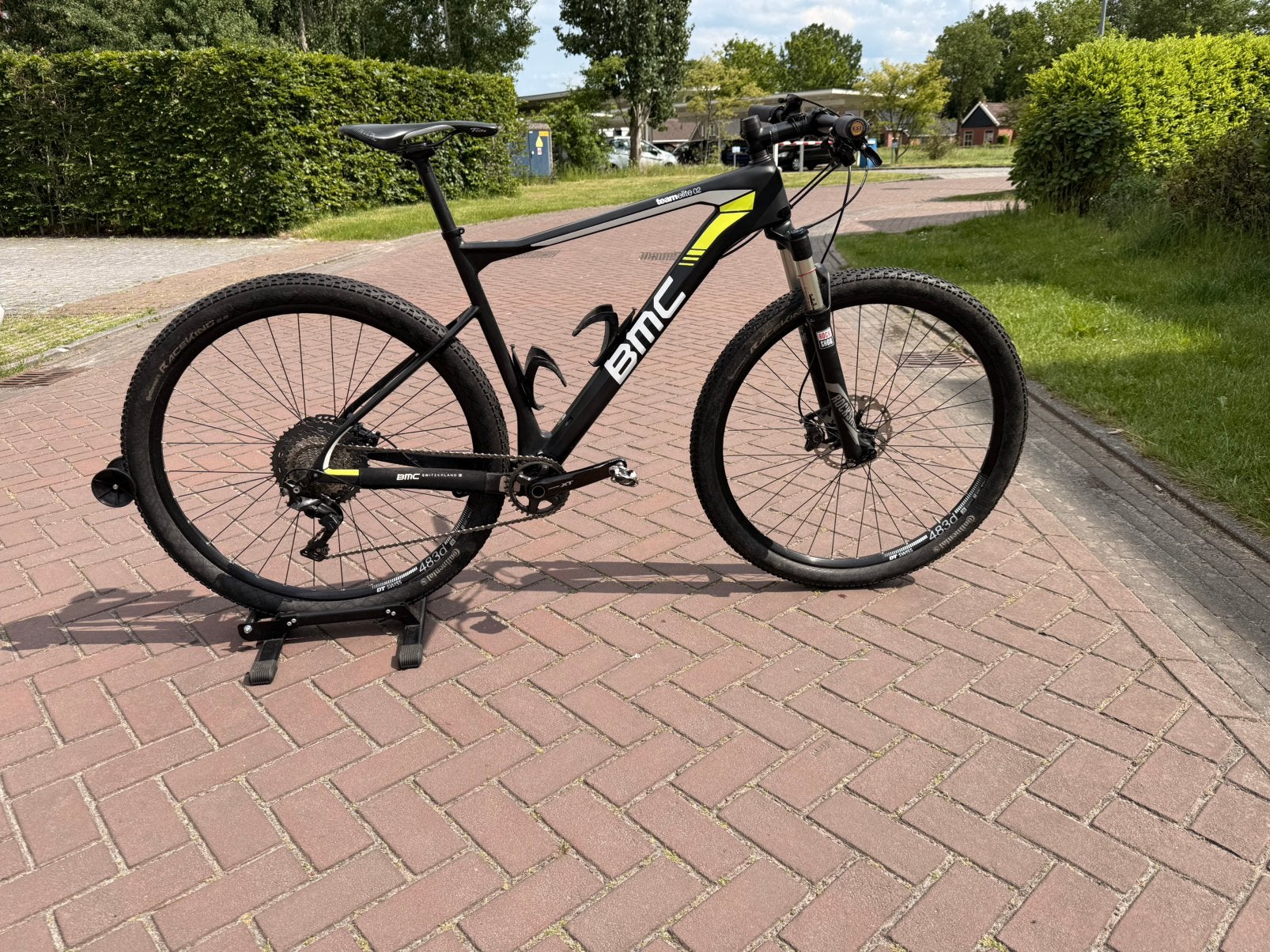 BMC Teamelite O2 mtb size L, Gebruikt, Hardtail, Schijfrem, Ophalen