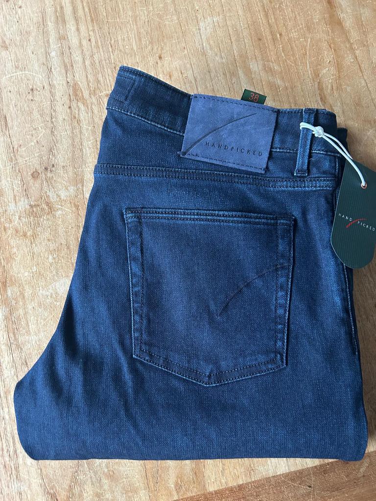Handpicked Orvieto maat 38 donkerblauw, Ophalen of Verzenden, Nieuw, Blauw, W36 - W38 (confectie 52/54)