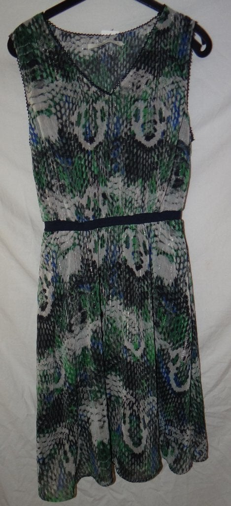 Steps jurk met slangenprint en glitter, maat 40, Kleding | Dames, Jurken, Maat 38/40 (M), Meerkleurig, Ophalen of Verzenden, Knielengte