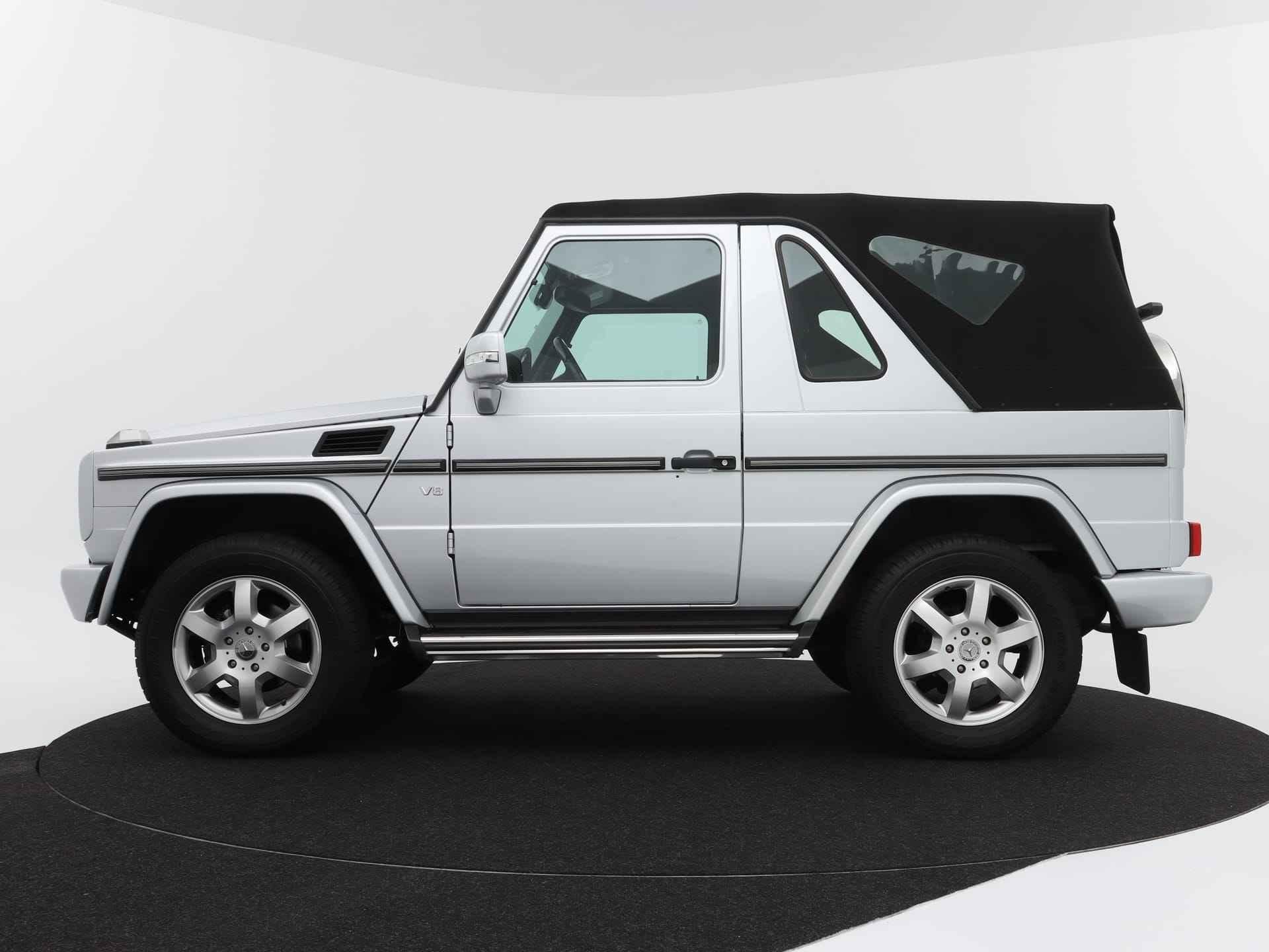 Mercedes-Benz G-klasse 500 Cabrio Volledig ASV Dealer onderh, Auto's, Automaat, Gebruikt, 296 pk, 4 stoelen