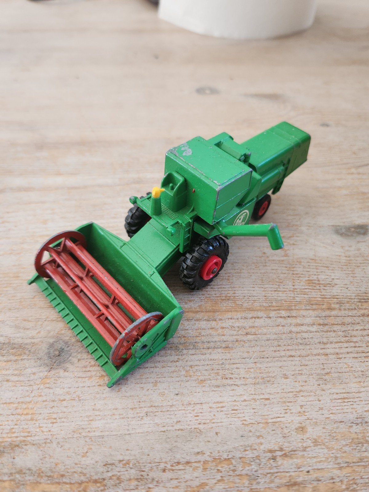 1967 Matchbox Lesney King Size K9 Claas Combine Harvester, Ophalen of Verzenden, Gebruikt, Tractor of Landbouw, Matchbox