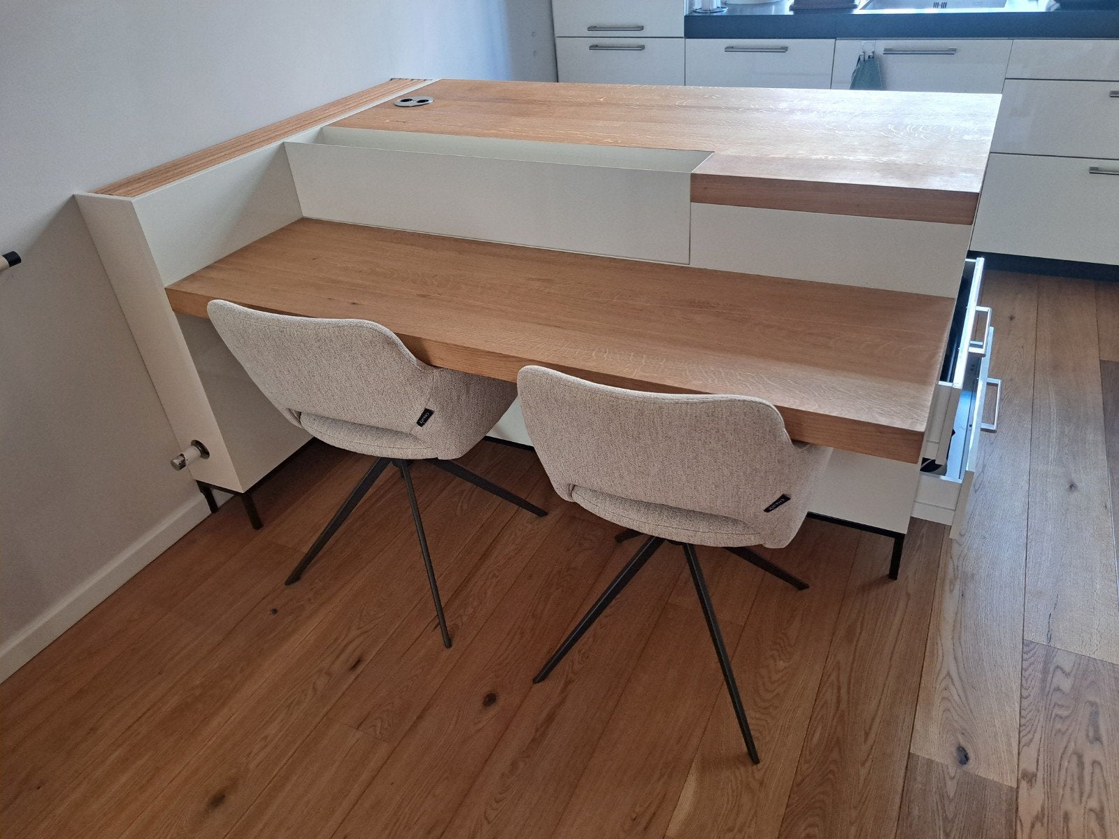 Compact keukenblok, bar & opbergruimte, Ophalen, Gebruikt
